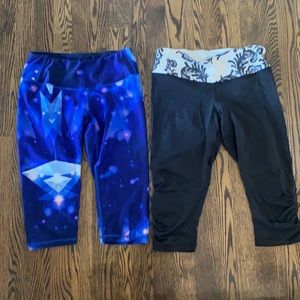 Lululemon & Rumi X yoga capri bundle